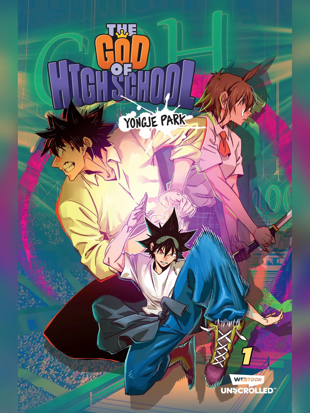 The God of High School manga cover